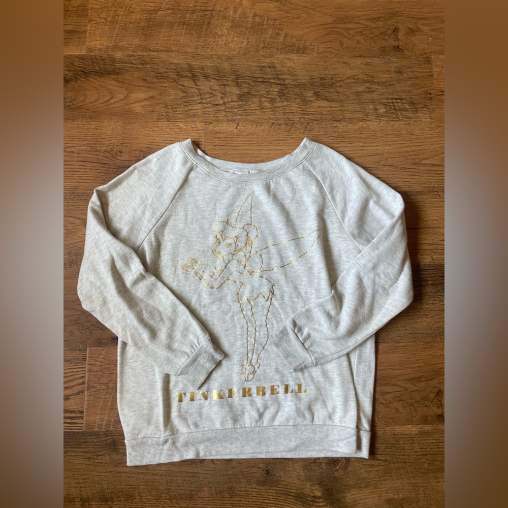 Tinker bell crew neck